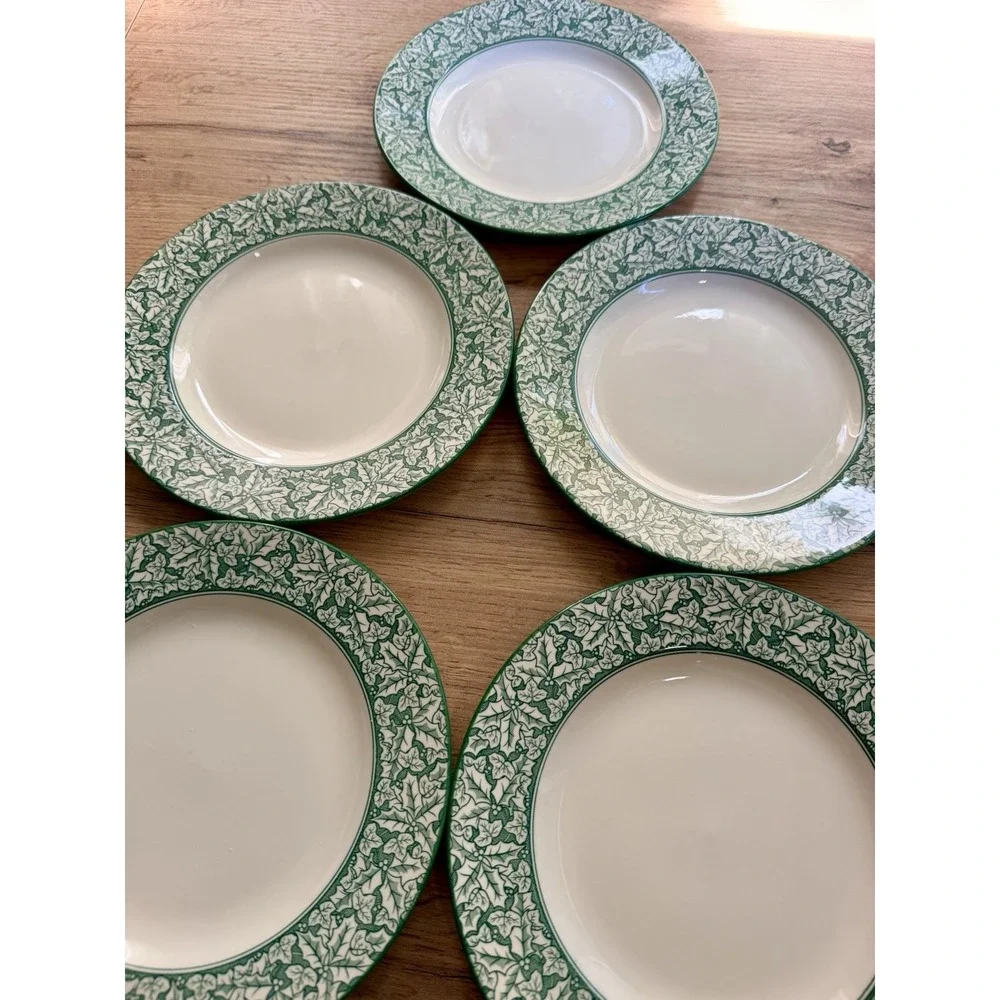 Spode Holly Tree S3706-AO Salad Plates Set of 5 7